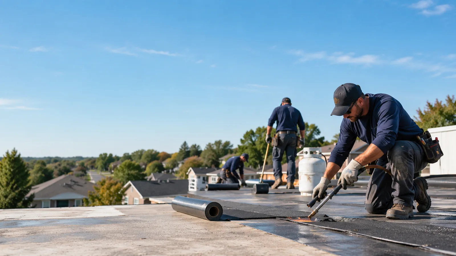Flat Roof Leak Repair providers in Bentley, MI